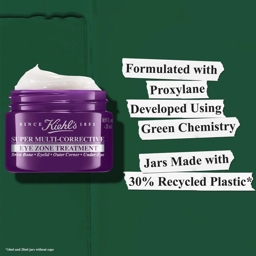 Kiehl's Super Multi-Corrective Eye Zone Treatment Anti-aging Eye Cream.95oz 28ml - Picture 6 of 6